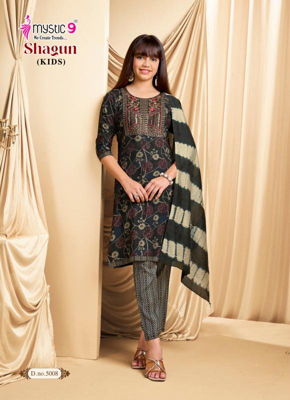 Mystic9 shagun (kids) vol 5 daily wear kurti wholesale
